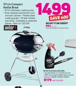 Weber 57cm Compact Kettle Braai