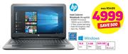 HP Intel Celeron Notebook 15AY032