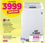 LG 13kg Top Load Washing Machine T1369NEFT ABW