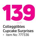 Colleggtibles Cupcake Surprises-Each