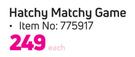 Hatchy Matchy Game-Each