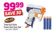 Nerf Traid Ex3 Elite Foam Dart Gun Set-Each