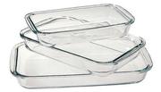 Marinex 3 Piece Set Rectangular Roaster-Per Set