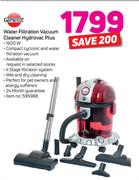 Genesis Water Filtration Vacuum Cleaner Hydrovac Plus