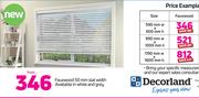 Decorland Fauxwood 50mm Slat Width 590mm W x 600mm H