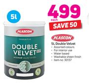 Plascon Double Velvet-5Ltr Each