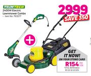 Trimtech 2400W Electric Lawnmower Combo