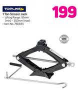 Topline 1 Ton Scissor Jack