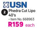 USN Phedra Cut Lipo-40s Each