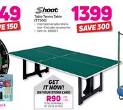 Shoot Table Tennis Table TT500