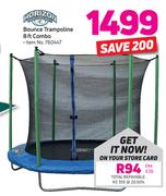 Horizon Bounce Trampoline 8 Foot Combo