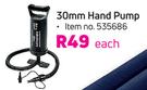 Intex 30mm Hand Pump-Each