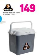 Pride Cooler Box 25Ltr Silver