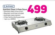Cadac Stainless Steel 2-Plate Stove