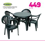 Cenplast 5 Piece Centillion Patio Set-Per Set