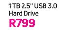 Seagate 1TB 2.5" USB 3.0 Hard Drive 