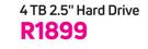 Seagate 4TB 2.5" Hard Drive 