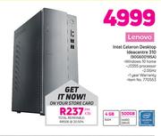 Lenovo Intel Celeron Desktop Ideacentre 310 90G60019SA