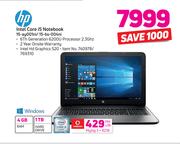 HP Intel Core I5 Notebook 15-ay001ni/ 15-bs-004ni