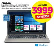 Asus Intel Celeron Notebook X541NA-GQ278T