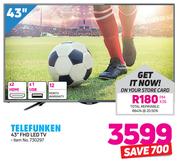 Telefunken 43" FHD LED TV 