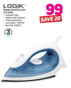 1Logik Steam And Dry Iron LSI-005
