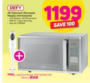 Defy 28Ltr Electronic Microwave Metallic MW M2822MG