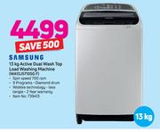 Samsung 13kg Active Dual Wash Top Load Washing Machine Wa13J5710SG F