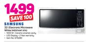 Samsung 32Ltr Electronic Microwave White ME9114W1 XFA