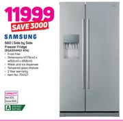 Samsung 660Ltr Side By Side Freezer Fridge RSA1DHMG1XFA