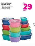Assorted Storage Container Sets-Each