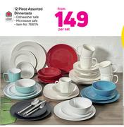 Always Home 12 Piece Assorted Dinnersets-Each