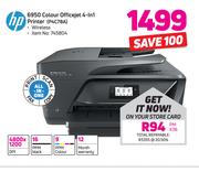 HP 6950 Colour Officejet 4 In 1 Printer P4C78A