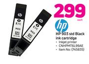HP 903 STD Black Ink Cartridge-Each 