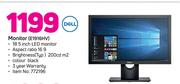 Dell Monitor E1916HV