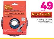 Tork Craft Cutting Disc Set-Per Set