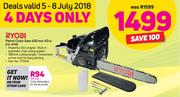 Ryobi Petrol hain Saw 400mm 40cc CS-4016