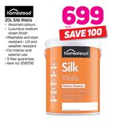 Homestead Silk Walls-20Ltr