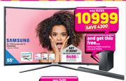 Samsung 55" FHD Curved LED TV 55M6500 With Free Samsung M360 Soundbar 