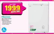 Hisense 130Ltr Chest Freezer White H130CF