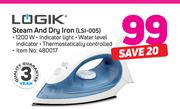 Logik Steam And Dry Iron LSI-005