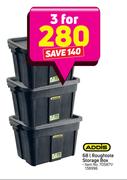 Addis 68Ltr Roughtote Storage Box-For 3