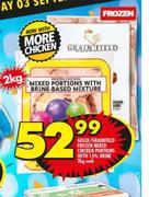 Goldi/Grainfield Frozen Mixed Chicken Portions With 15% Brine-2Kg