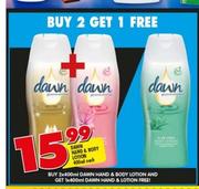 Dawn Hand & Body Lotion-400ml Each