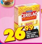 Nestle Cerealac Stage 1 Baby Cereal With Milk-250g