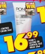 Pond's Lasting Oil Control Face Wash-50ml