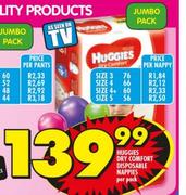 Huggies Dry Comfort Disposable Nappy Size 5-56's Per Nappy