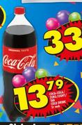 Coca Cola/Zero/Light/Tab Cold Drink-2Ltr Each