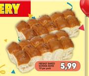 Freshly Baked School Buns-10's Per Pack