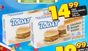 Today Frozen Burgers Assorted-300g Each